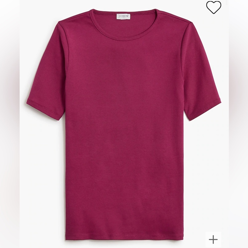 J.crew Cotton elbow-sleeve tee - size M - NWT